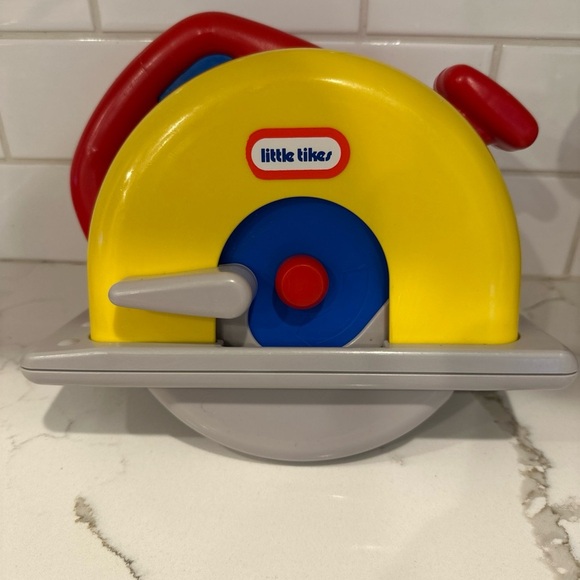 Little Tikes Heavy Duty Circular Saw Pretend Play Toy Tool Vintage 1990s - Picture 1 of 8